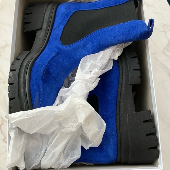 Maguire Biella Loafers size 38 Blue Cobalt Suede - Picture 10 of 11